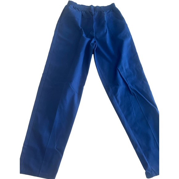 Vintage New NOS Pizzazz Women Pants sz 17/18 Made in USA Cobalt Royal Blue - Picture 5 of 9